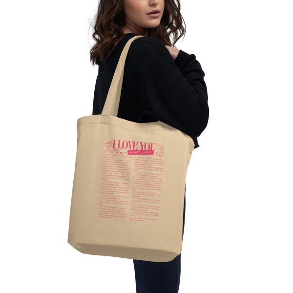 I Love You in Book Quotes Eco Tote Bag