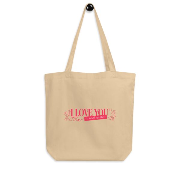 I Love You in Book Quotes Eco Tote Bag - Image 2