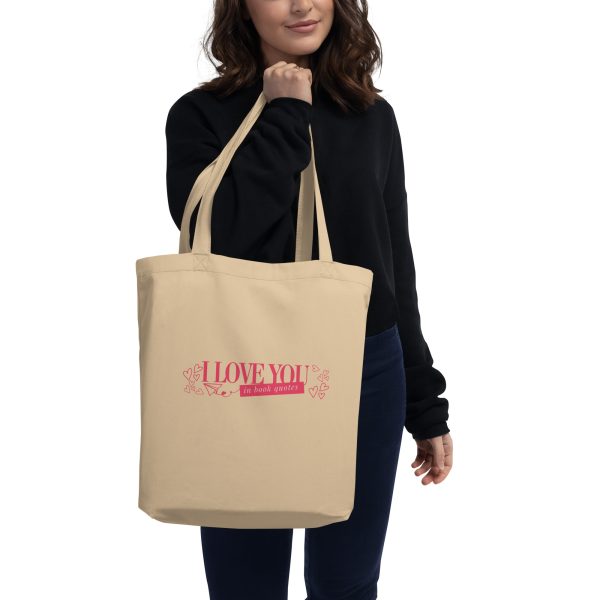 I Love You in Book Quotes Eco Tote Bag - Image 6