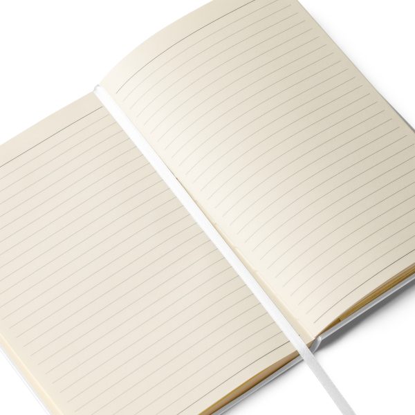 White Writer's Journal Hardcover Bound Notebook - Image 3