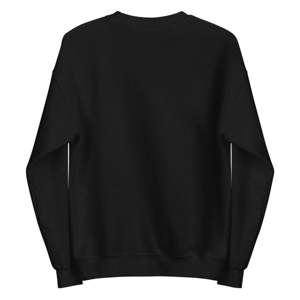 I Was Written By Jesus - Dark + Gold Letter Unisex Sweatshirt - Image 3