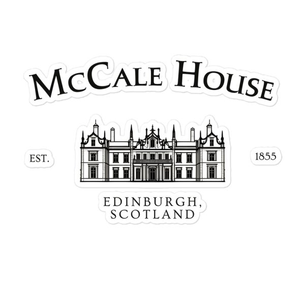 McCale House Bubble-Free Kiss Cut Sticker